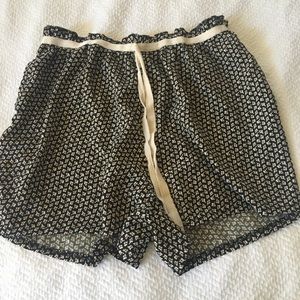 Floral Cloth Shorts